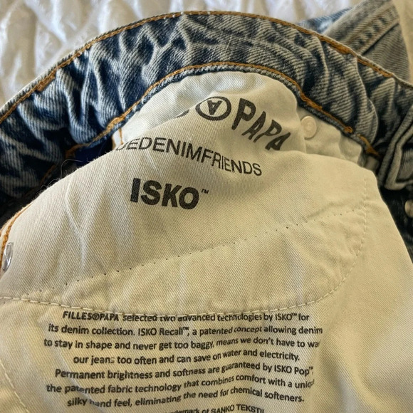 Filles A PAPA isko streetwear denim skirt - Picture 8 of 9